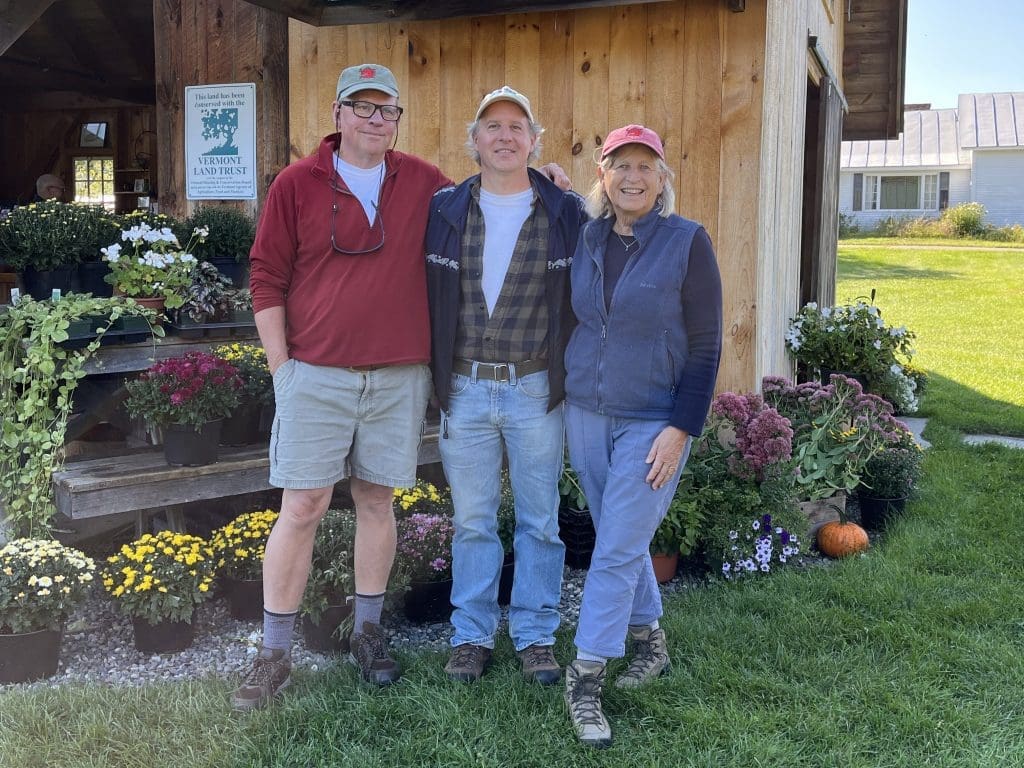 Transitioning farmers Tim and Janet of Crossroad Farm, Fairlee VT